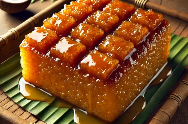 Biko (Filipino Sticky Rice Cake)