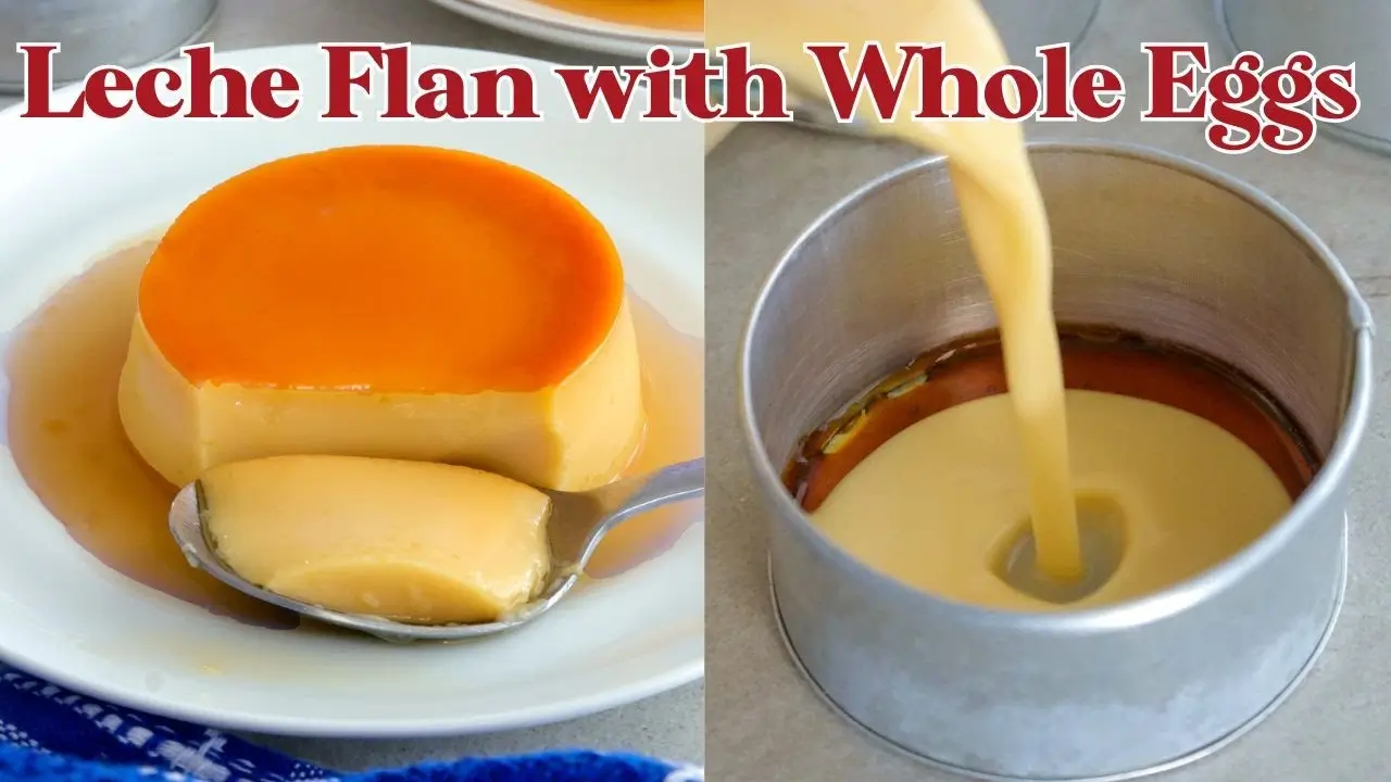 Creamy Whole Eggs Leche Flan