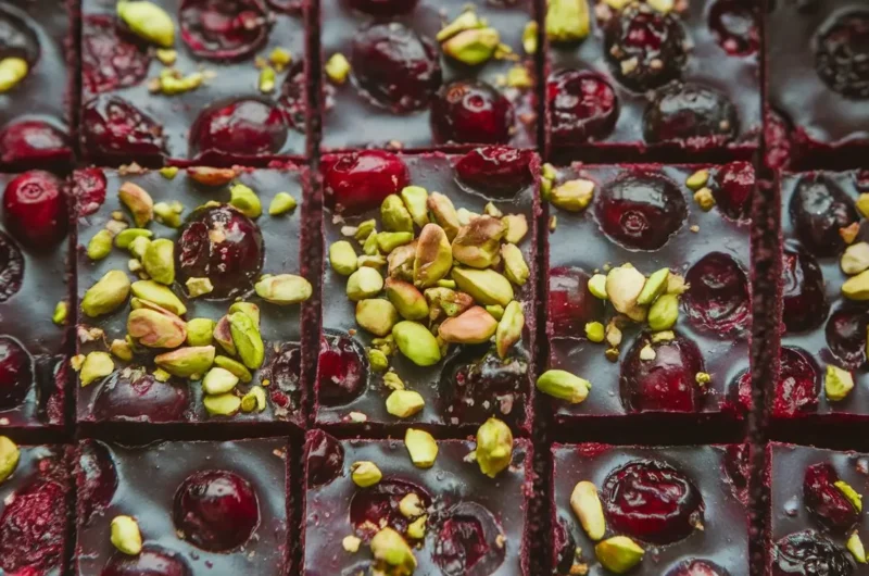 Black Rice Halwa with Cranberries